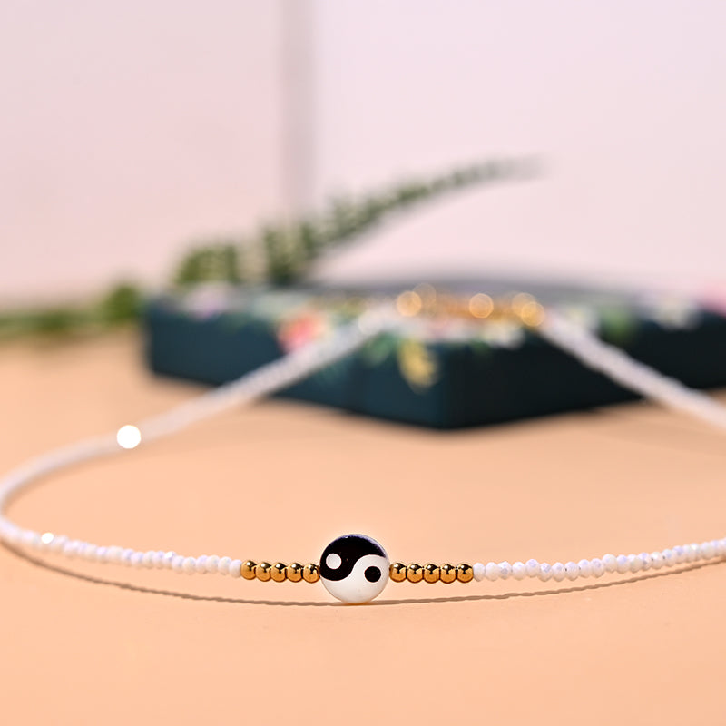 Yin Yang Choker Necklace